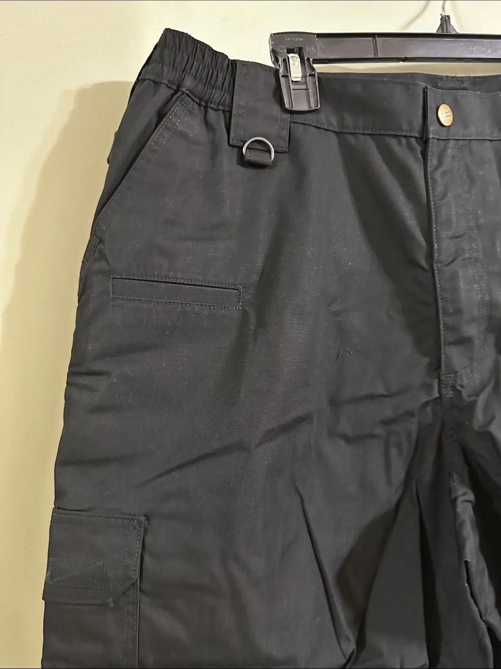 5.11 Tactical Black Cargo Shorts with Utility Pockets